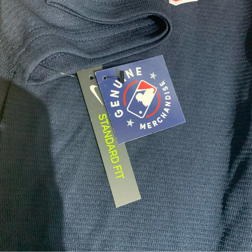 Nike Cleveland Guardians Baseball Jersey Men's M NWT $115 MLB‎ Navy Blue